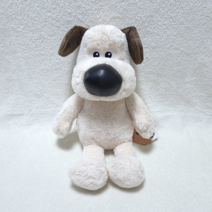 [BUNJANG] Leather Cogromit Medium Plush Doll / (새상품/정품) 가죽 코 그로밋 중형 인형 기념일 선물 30cm