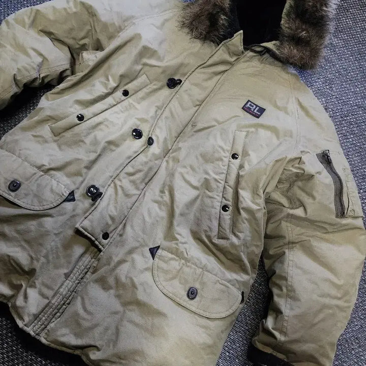 [BUNJANG] Polo Ralph Lauren N3B Bomber Jacket (95 Size) / 폴로 랄프로렌 n3b 봄버 95사이즈