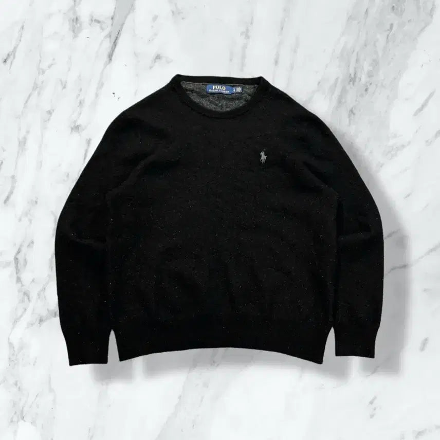 [SOLD OUT] 폴로 랄프로렌 메리노울 블랙 니트