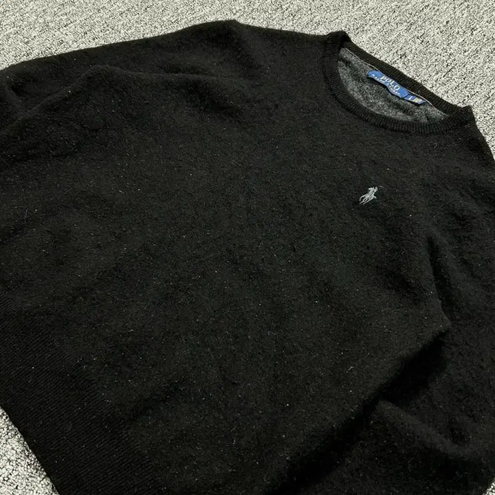 [SOLD OUT] 폴로 랄프로렌 메리노울 블랙 니트