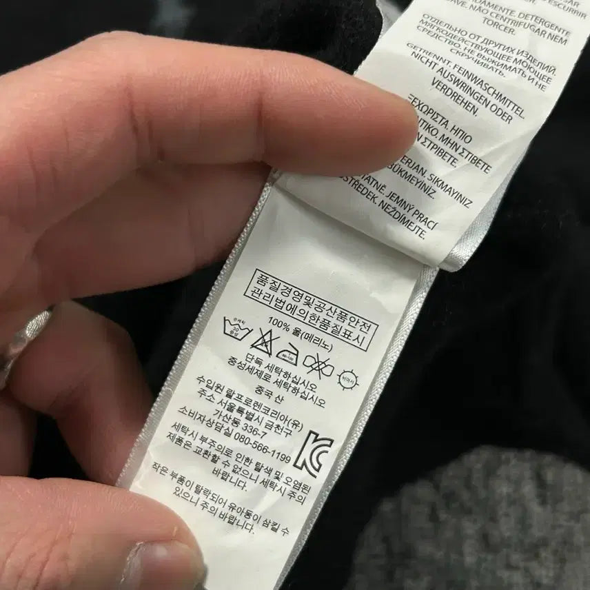 [SOLD OUT] 폴로 랄프로렌 메리노울 블랙 니트