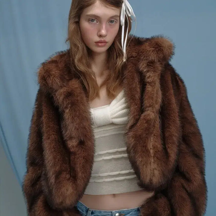 [BUNJANG] The Barnnet Fur Jacket / The Barnnet 더바넷 퍼 자켓