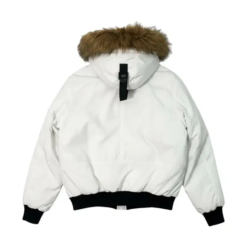 [BUNJANG] Frank Stone Hooded Padded Jacket White / [하자할인/90/남성 95~105] 프랭크스톤 후드 패딩 화이트