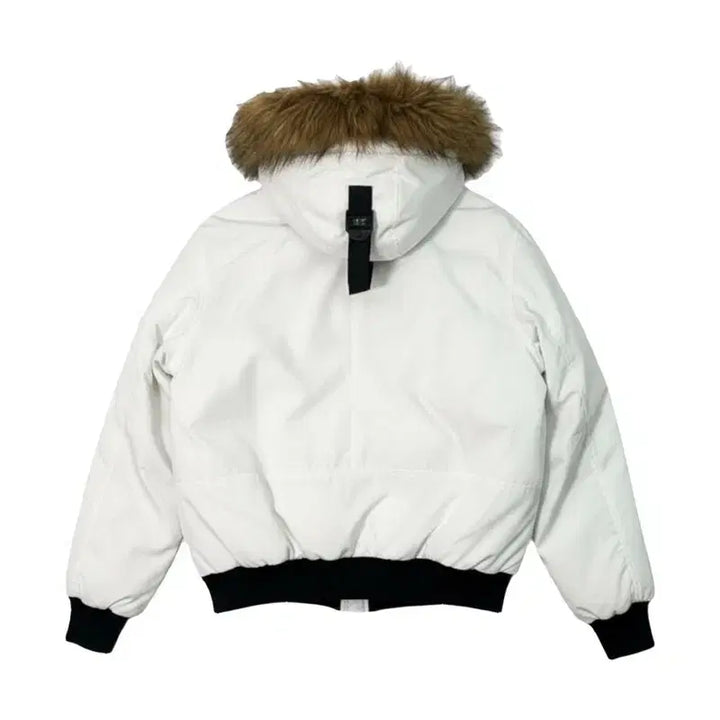 [BUNJANG] Frank Stone Hooded Padded Jacket White / [하자할인/90/남성 95~105] 프랭크스톤 후드 패딩 화이트