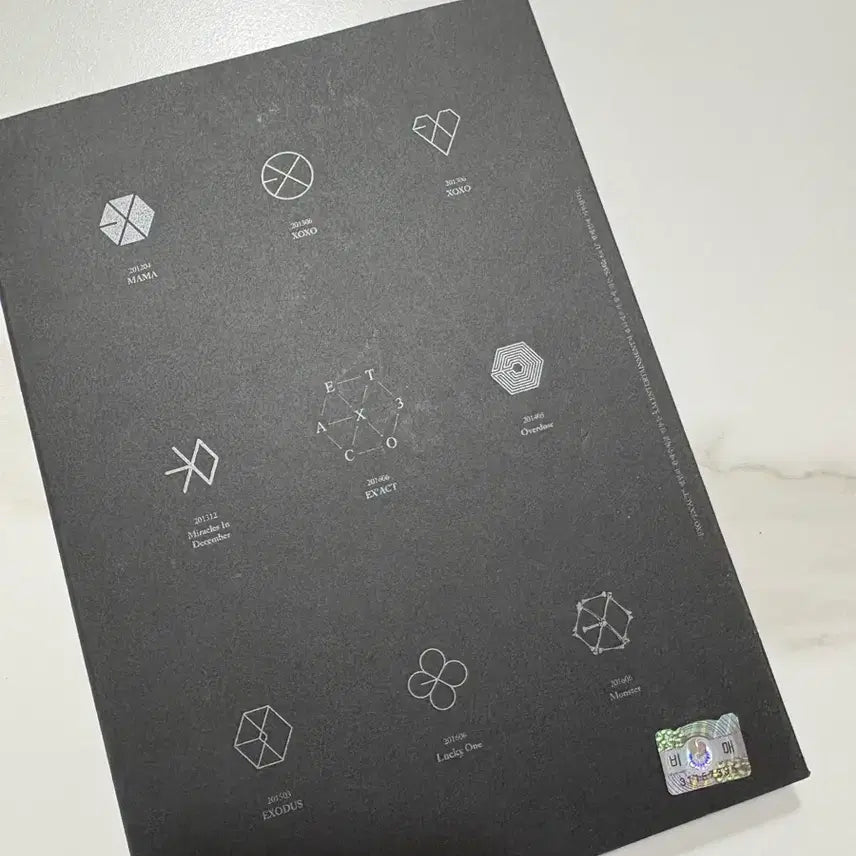 EXO 엑소 EXACT 앨범 친필 싸인앨범 판매(포카있음)