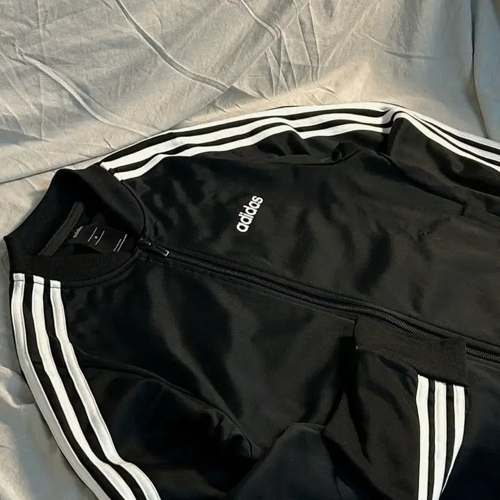 [BUNJANG] Adidas Black Track Top Jersey / 아디다스 블랙 트랙탑 져지