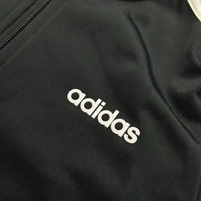 [BUNJANG] Adidas Black Track Top Jersey / 아디다스 블랙 트랙탑 져지