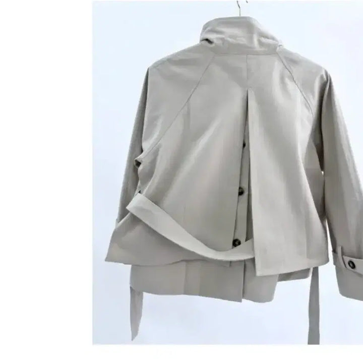 [BUNJANG] Avely Back Slit Trench Coat Jacket / 에이블리 백트임 트렌치코트 자켓 코트 가디건