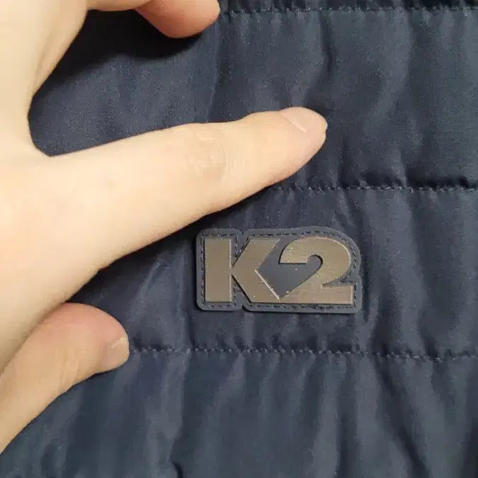 [BUNJANG] K2 Navy Goose Down Lightweight Padded Jacket / [M]K2케이투 네이비 구스다운 거위털 경량패딩자켓 95