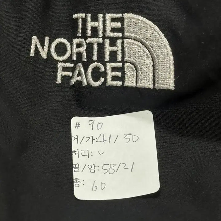 [BUNJANG] North Face Y2K Black Lightweight Padded Jacket / 일본 노스페이스 Y2K 블랙 경량 누빔 고프코어 패딩