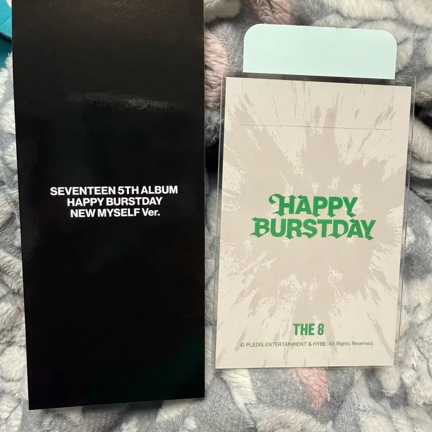 세븐틴 HAPPY BURSTDAY 정한 포토카드