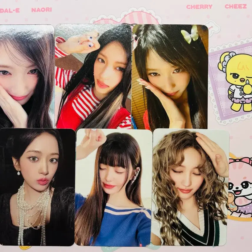 (급처)아이브유진가을원영이서시크릿위드뮤월드투어포카팩 애플뮤직 6장 일괄