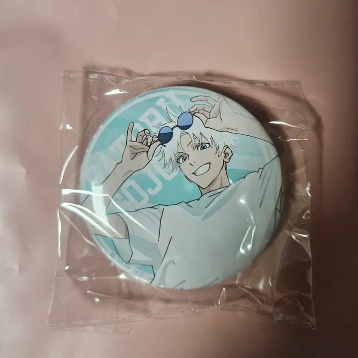 [BUNJANG] Jujutsu Kaisen Gojo Satoru Can Badge Set / 주술회전 고죠 사토루 캔뱃지 가챠 2종