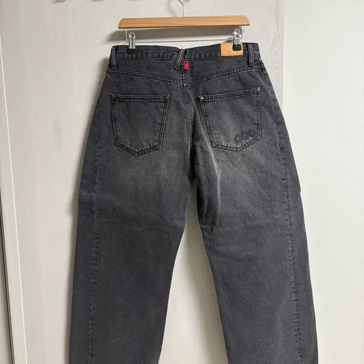 [BUNJANG] Black Denim Wide Pants / (새상품) 블랙 데님 와이드 팬츠