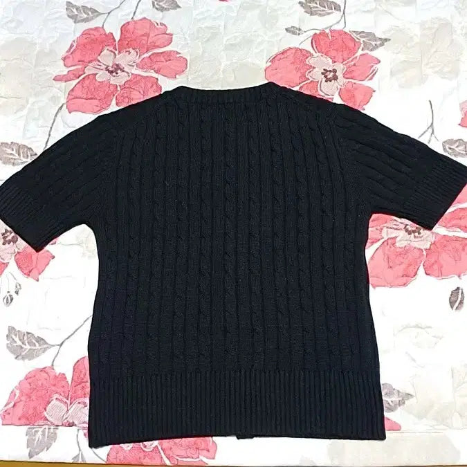 [BUNJANG] Yale Crop Cardigan S / 예일 크롭반팔가디건 S 여성55 가슴45 기장54