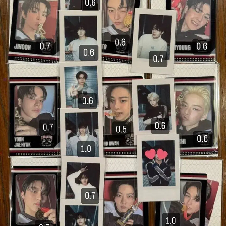 [BUNJANG] Treasure Season's Greetings Photocard Holder Bundle Set / 트레저 시그 엘홀더 포카 폴라 지훈 준규 아사히 정우 재혁 요시 도영