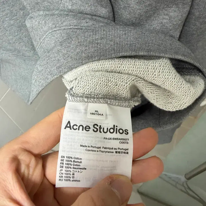 [BUNJANG] Acne Studios Face Crewneck XL / 아크네스튜디오 폰바 페이스 크루넥 XL (Acne Studios)