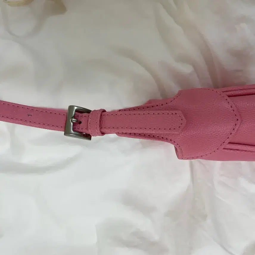 [BUNJANG] Minitmute Baton Micro Caviar Pink Bag / 미닛뮤트 바톤 마이크로 캐비어 핑크