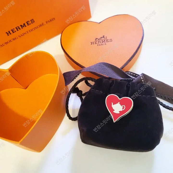 [BUNJANG] Hermes Heart Twilly Ring / 에르메스 하트 티타임 한정판 트윌리링