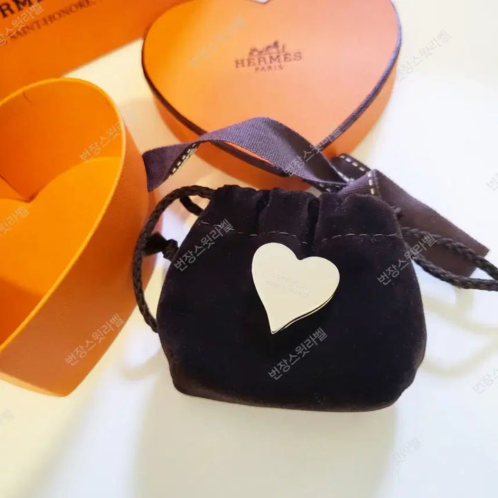 [BUNJANG] Hermes Heart Twilly Ring / 에르메스 하트 티타임 한정판 트윌리링