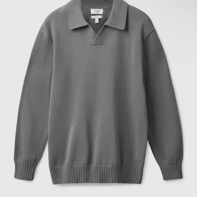 [BUNJANG] COS Open Collar Knit / 코스 cos 오픈카라 니트