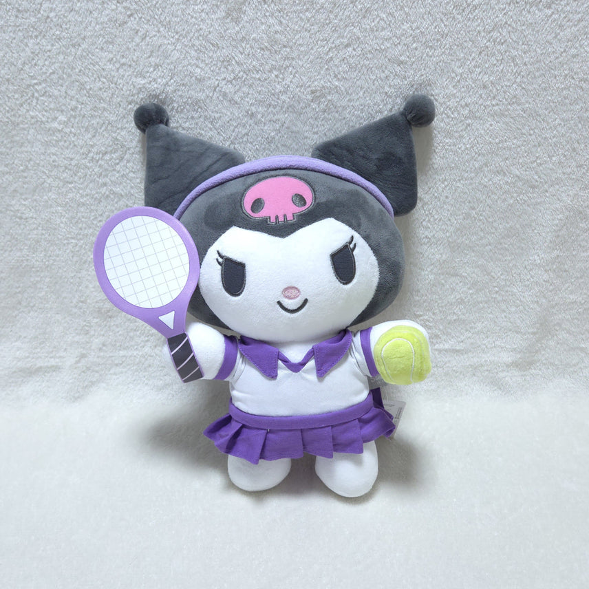 [BUNJANG] Sanrio Kuromi Tennis Doll 25cm / (새상품/정품) 산리오 테니스 쿠로미 중형 인형 기념일 선물 25cm