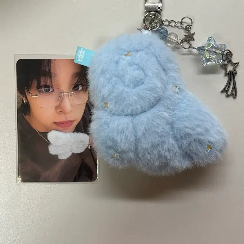 [BUNJANG] NCT WISH Riku Wing Keyring Mini Wizzu / 엔시티위시 날개키링 리쿠 버전 단순개봉 양도 미니위츄 위츄