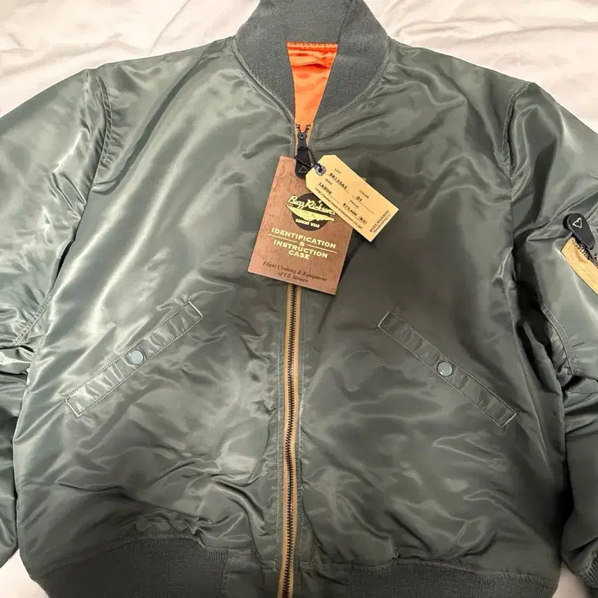 [BUNJANG] Buzz Rickson's L-2B Flight Jacket (New) / 버즈릭슨 L-2B 항공점퍼 L 새상품