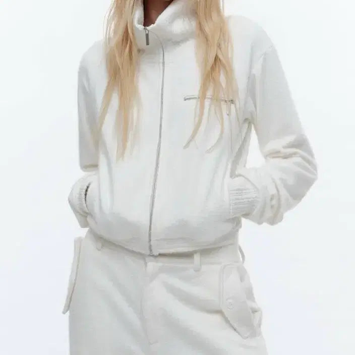 [BUNJANG] Hari:ne:k Knit Zip-up / 웻태그 하리넥 니트 집업