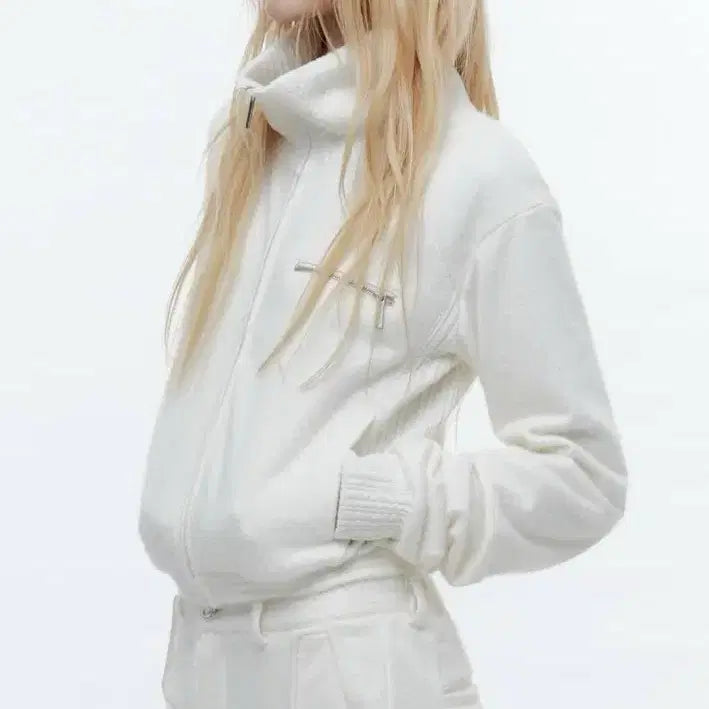 [BUNJANG] Hari:ne:k Knit Zip-up / 웻태그 하리넥 니트 집업