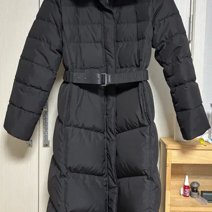 [BUNJANG] It Misha Goose Down Long Puffer Coat Black / 잇미샤 오리털 롱패딩 (블랙색상)