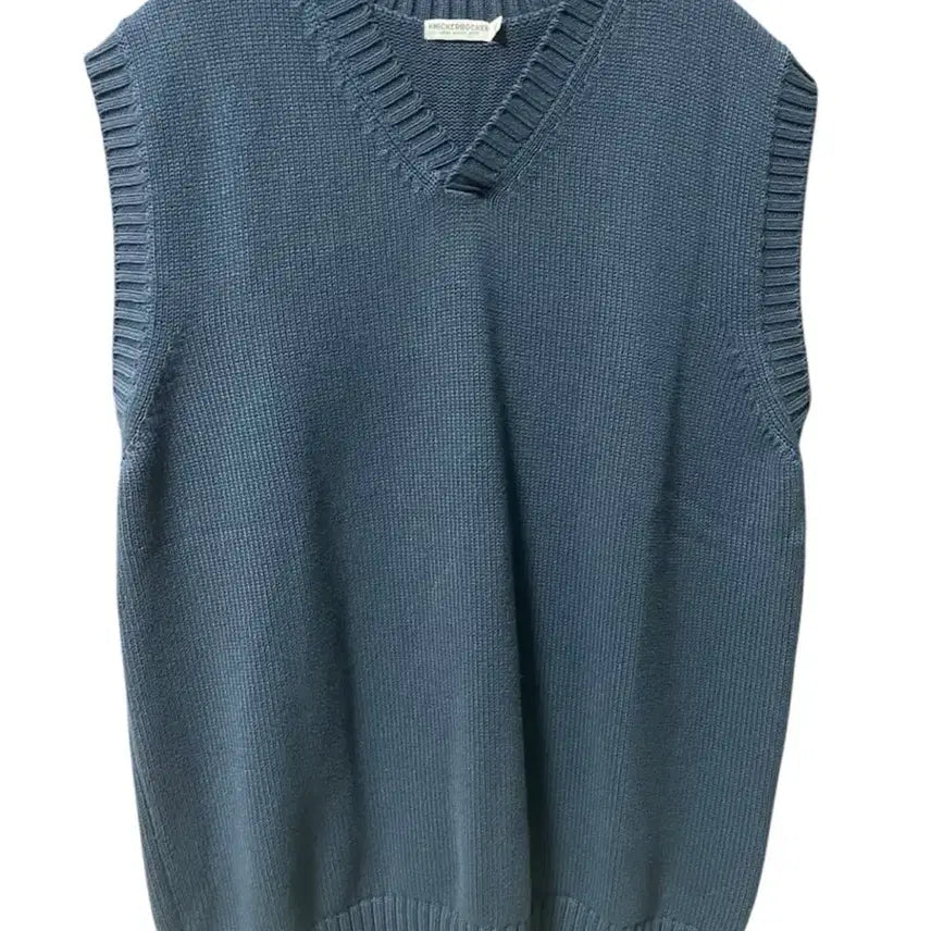 [BUNJANG] Knickerbocker Navy Sweater Vest XL / Knickerbocker 니키보커 / 네이비 스웨터 베스트 / XL
