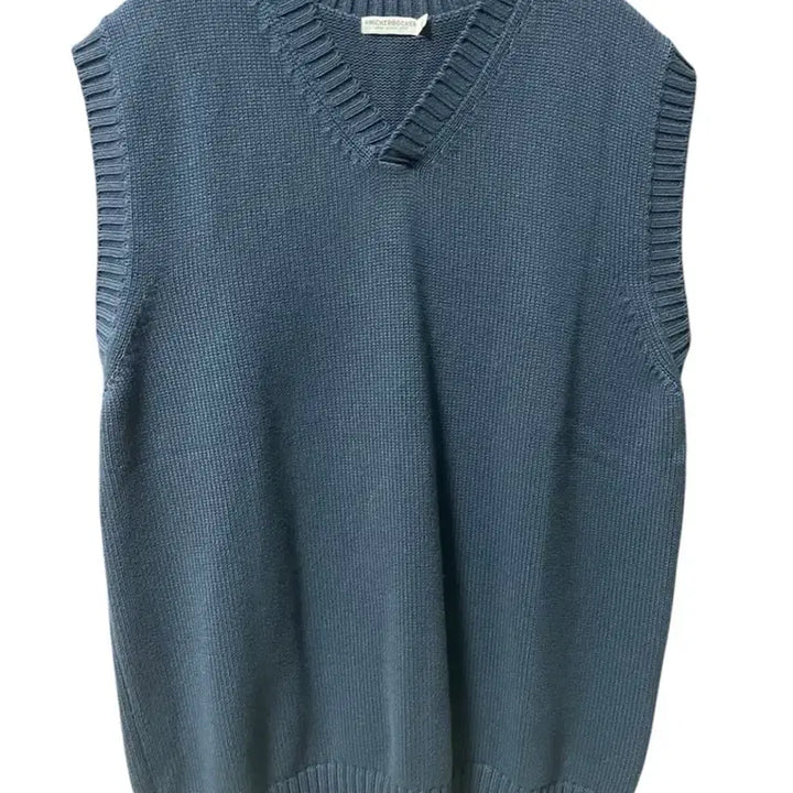 [BUNJANG] Knickerbocker Navy Sweater Vest XL / Knickerbocker 니키보커 / 네이비 스웨터 베스트 / XL