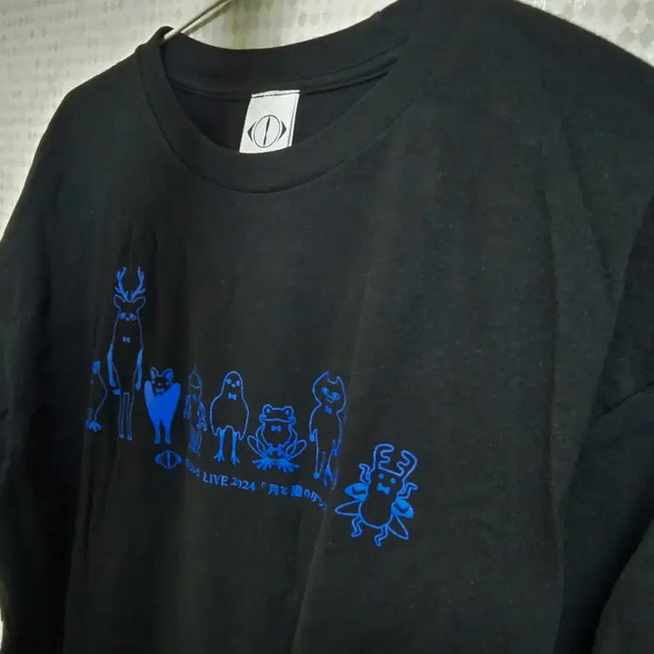 [BUNJANG] Yorushika Moon and Cat's Dance Concert 2024 T-shirt / 요루시카 달과 고양이의 댄스 콘서트 굿즈 티셔츠 2024