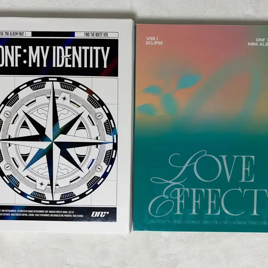 온앤오프 개봉 앨범