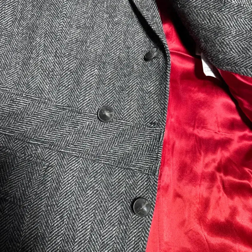 [BUNJANG] Burberry Herringbone Wool Blazer Jacket / 버버리 헤링본 모 블레이저 자켓 54