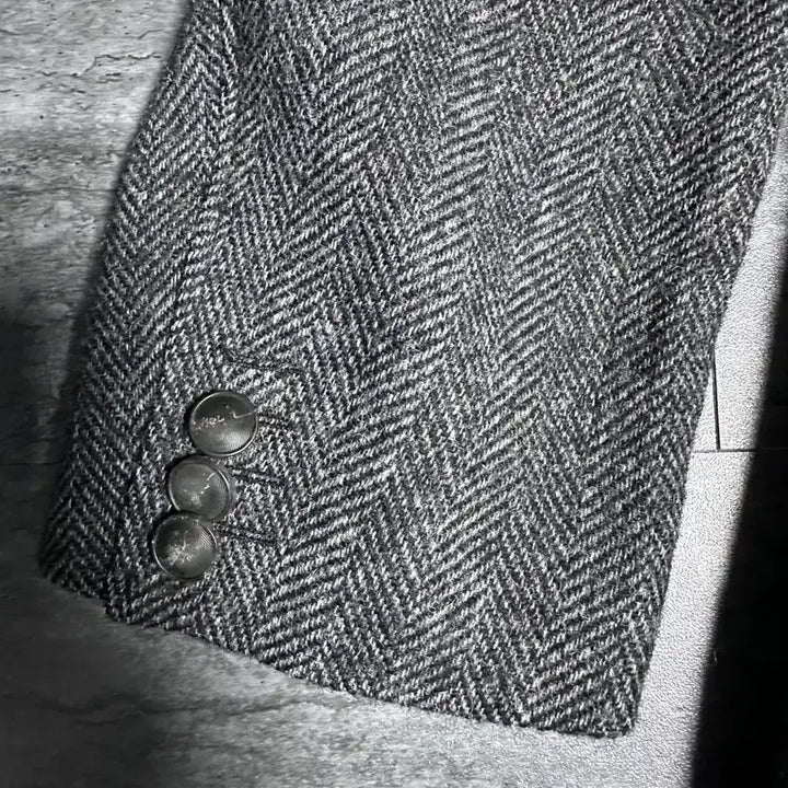 [BUNJANG] Burberry Herringbone Wool Blazer Jacket / 버버리 헤링본 모 블레이저 자켓 54