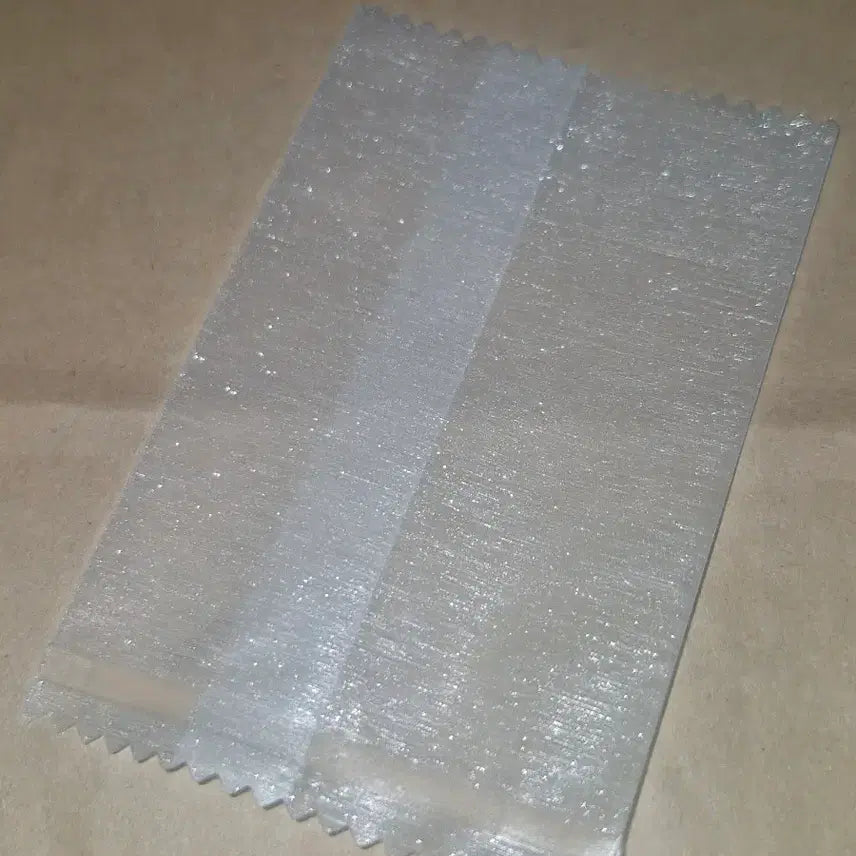 [BUNJANG] Glitter Film Small Envelope for Packaging / (15장) 글리터 필름봉투 클립 소분 봉투 소봉투 포장용품 포용