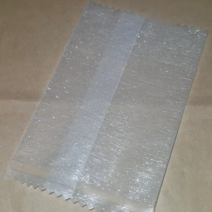 [BUNJANG] Glitter Film Small Envelope for Packaging / (15장) 글리터 필름봉투 클립 소분 봉투 소봉투 포장용품 포용