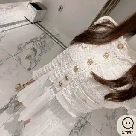 [BUNJANG] LB 가디건 Dress Set / 수입의류 데이트룩미엘르문피버 에스드레스 LB가디건