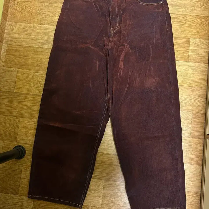 [BUNJANG] Weeekly Velvet Denim Pants L / 위캔더스 벨벳 데님 팬츠 L