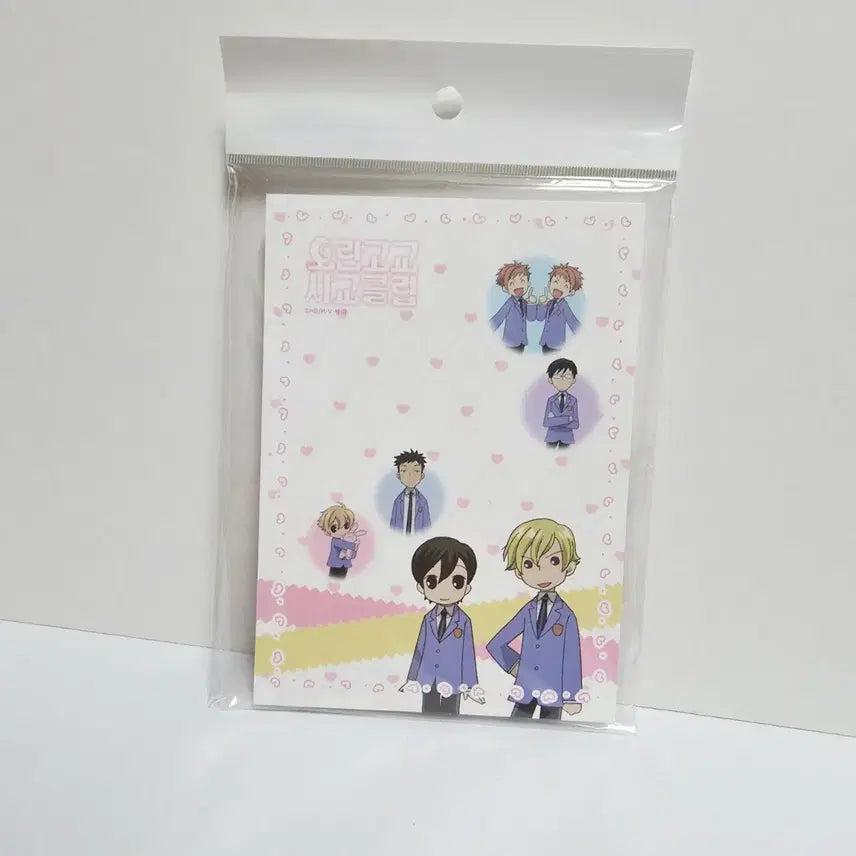 [BUNJANG] Ouran High School Host Club Memo Pad / 오란고교 호스트부 오란고교사교클럽 메모지