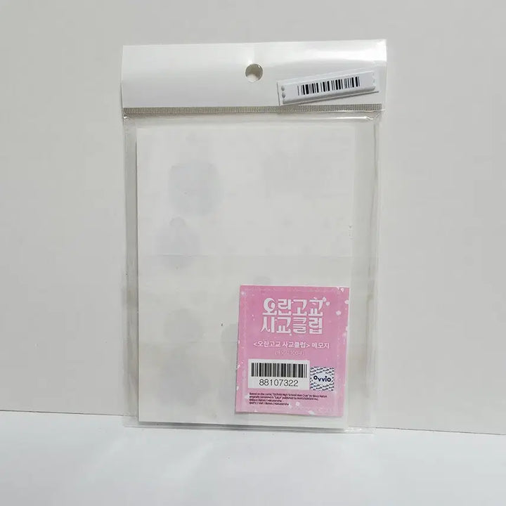 [BUNJANG] Ouran High School Host Club Memo Pad / 오란고교 호스트부 오란고교사교클럽 메모지