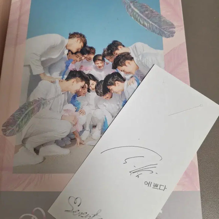 세븐틴 First Letter 앨범 + 준 북마크