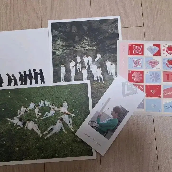세븐틴 First Letter 앨범 + 준 북마크