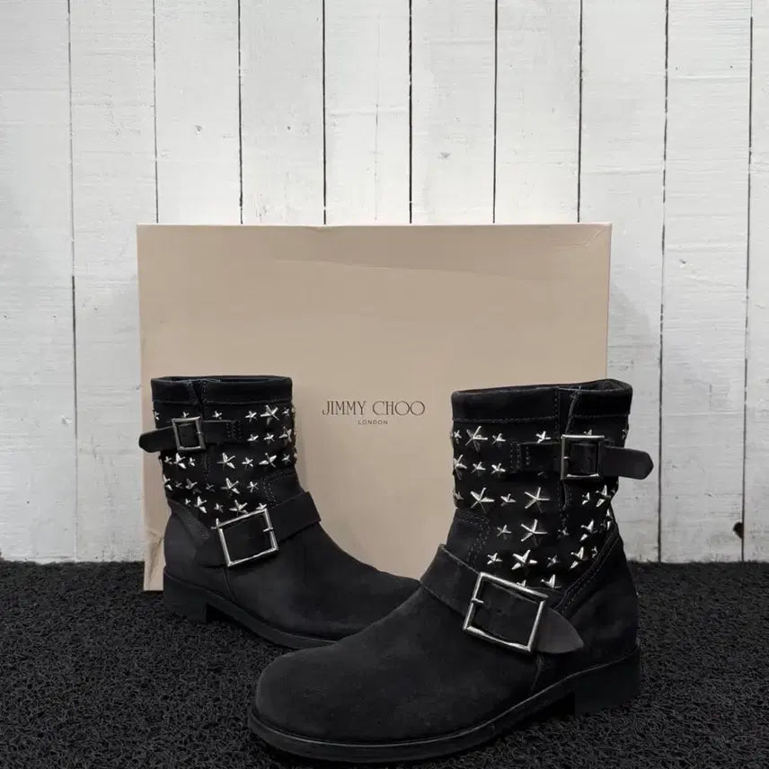 [BUNJANG] Jimmy Choo Studded Boots / 지미추 스터드 부츠 jimmychoo