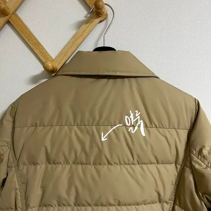 [BUNJANG] Hazzys Ladies Belted Goose Down Jacket / 90,66사이즈)헤지스 레이디스 벨티드 구스다운점퍼