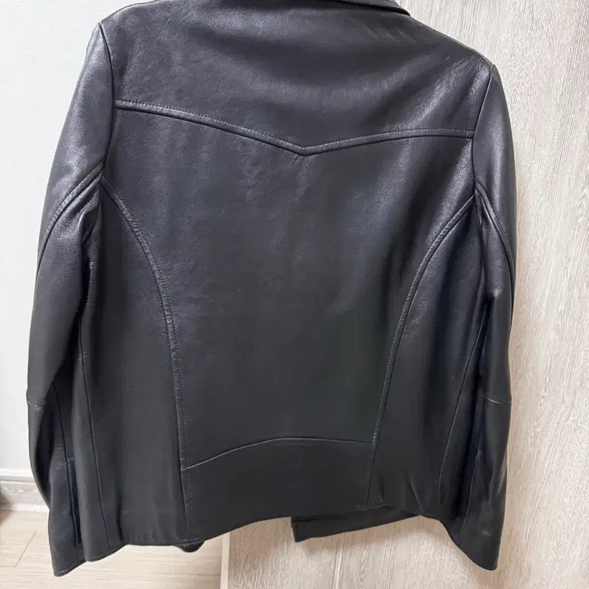 [BUNJANG] Leather Rider Jacket / 양가죽 라이더자켓