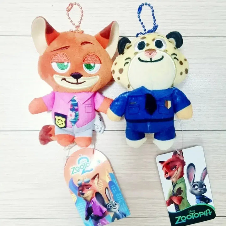 [BUNJANG] Zootopia Judy, Nick, Clawhauser Keyring / 주토피아 인형 키링 주디, 닉, 클로하우저 2종 팝니다~
