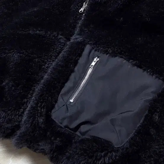 [BUNJANG] F Double-Sided Crop Fur Jacket / [F]퍼 크롭 자켓/양면